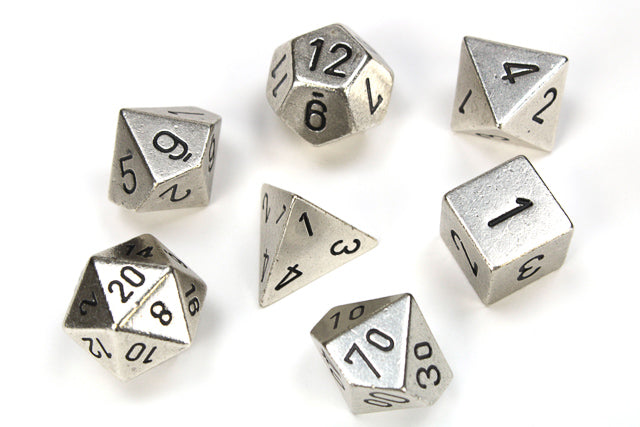 7pc Metal Dice