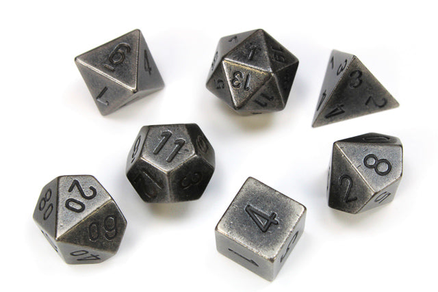 7pc Metal Dice