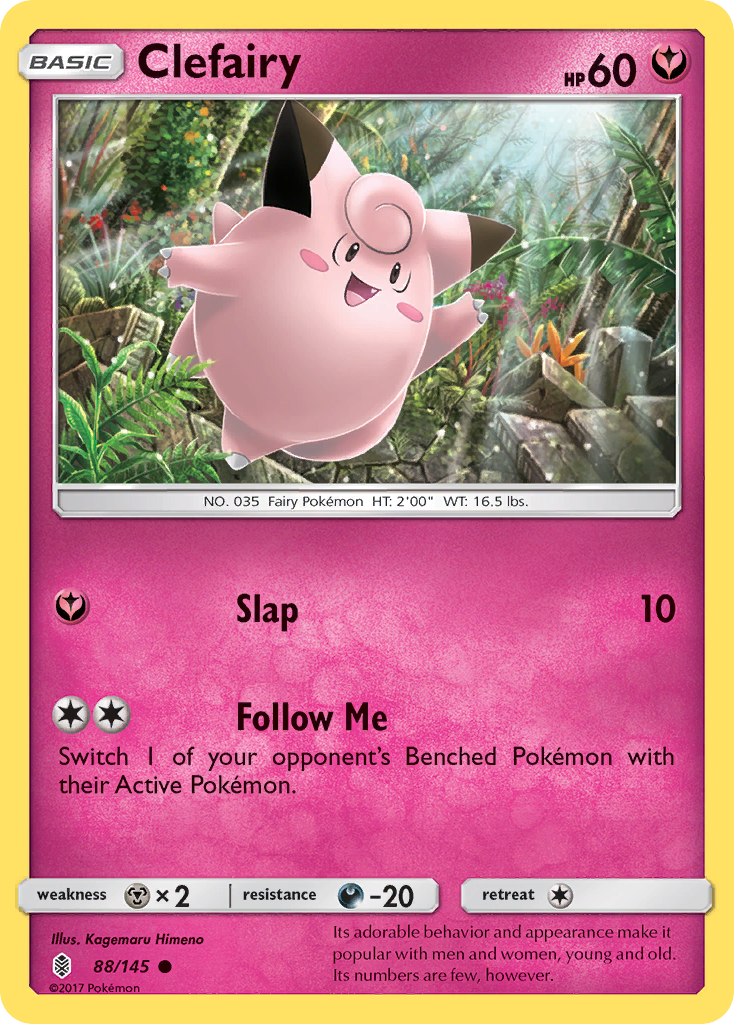 Clefairy (88/145) [Sun & Moon: Guardians Rising]