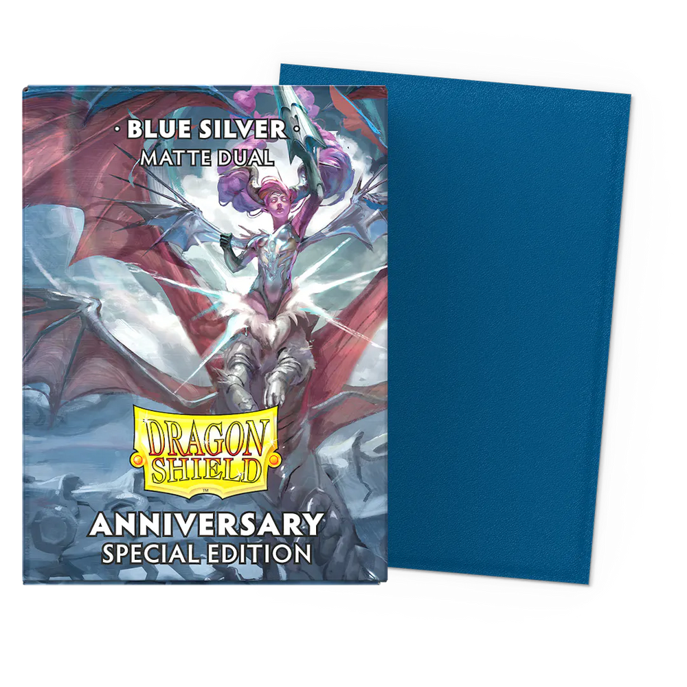 25th Special Edition - Matte Dual Sleeves Dragon Shield 100ct Standard Size