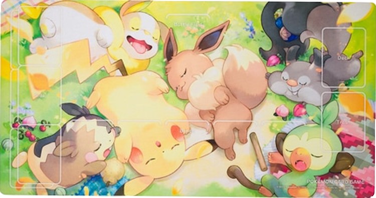 Playmat - Pikachu & Eevee “Thank you everyone”