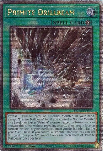 Primite Drillbeam (Quarter Century Secret Rare) [ROTA-EN060] Quarter Century Secret Rare