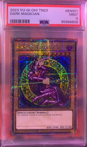 Dark Magician - Duelling Mirrors - PSA 9