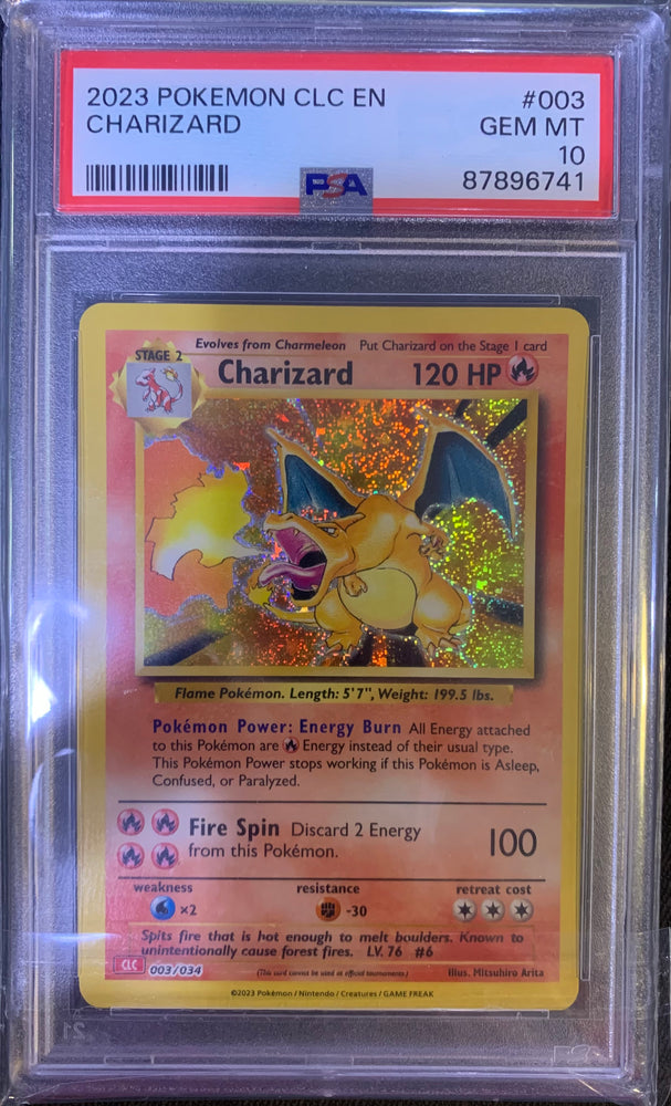 Charizard (003/035) Classic Collection - PSA 10