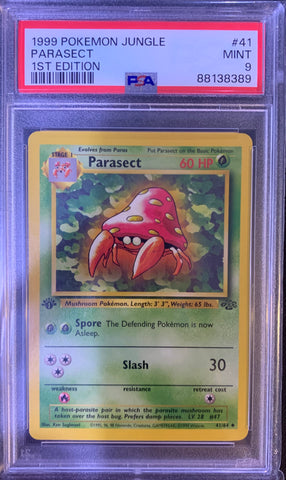 Parasect 1st Edition Jungle - PSA 9