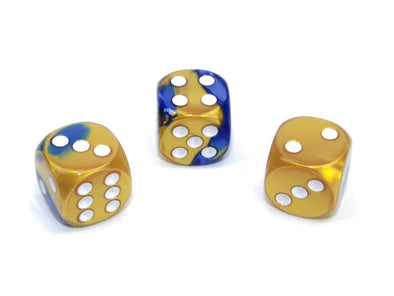 12D6 Gemini: Blue-Gold/White