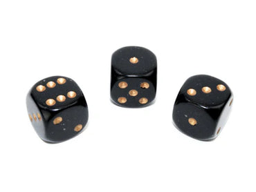 12D6 Opaque: Black/Gold