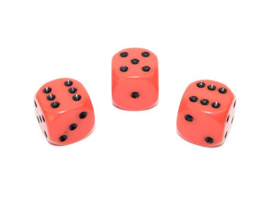 12D6 Opaque: Orange/Black