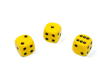 12D6 Opaque: Yellow/Black