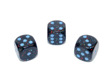 12D6 Speckled: Blue Stars