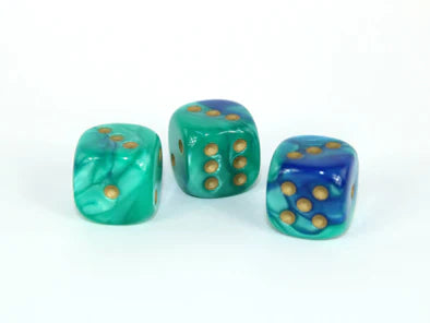 36D6 Gemini: Blue-Teal/Gold