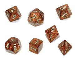 7pc Polyhedral: Glitter