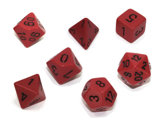 7pc Polyhedral: Opaque