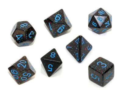 7pc Polyhedral: Speckled