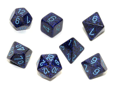 7pc Polyhedral: Speckled