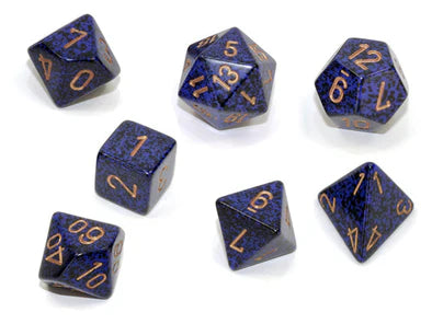 7pc Polyhedral: Speckled