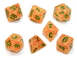 7pc Polyhedral: Speckled