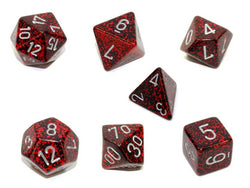 7pc Polyhedral: Speckled