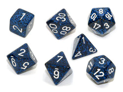 7pc Polyhedral: Speckled