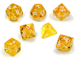 7pc Polyhedral: Translucent