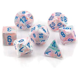 7pc Mini Polyhedral 7pc: Festive