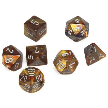 7pc Mini Polyhedral: Lustrous