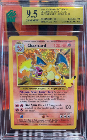 Charizard (4/102) - Celebrations - MNt 9.5