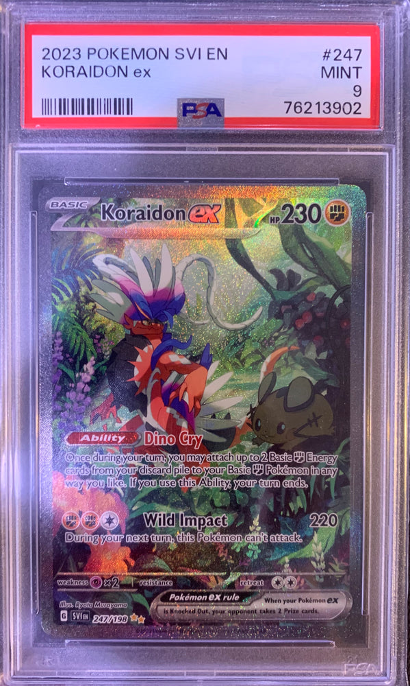 Koraidon ex (247/198) SV1 - PSA 9