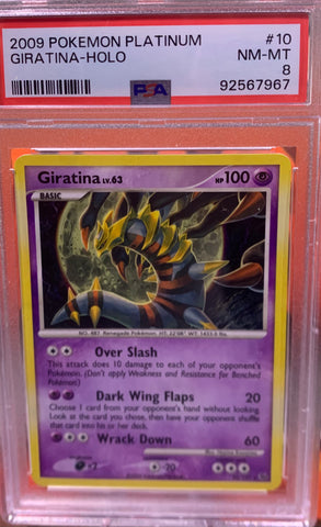 Giratina (10/127) Holo - PSA 8