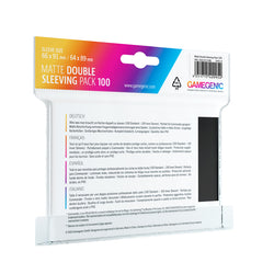 Gamegenic - Matte Double Sleeve Pack 100ct