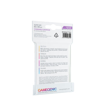 Gamegenic - Standard European Sleeves - 50 ct