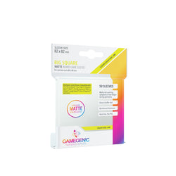 GameGenic - Big Square Matte Sleeves - 50 ct