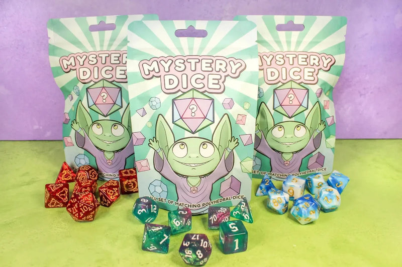 Mystery Dice Goblin - 7pc Polyhedral Set