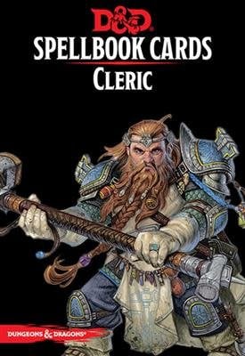 Dungeons & Dragons 5E: Cleric Spellbook Cards