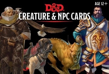 Dungeons & Dragons 5E: Creature & NPC Cards