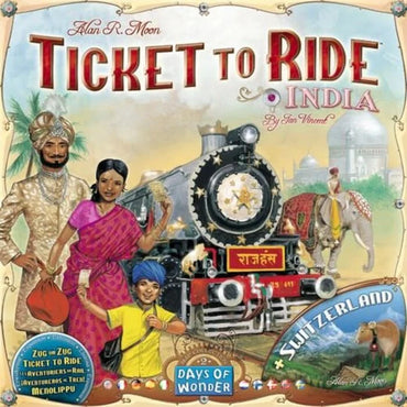 Ticket to Ride: India & Switzerland