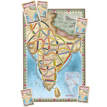 Ticket to Ride: India & Switzerland