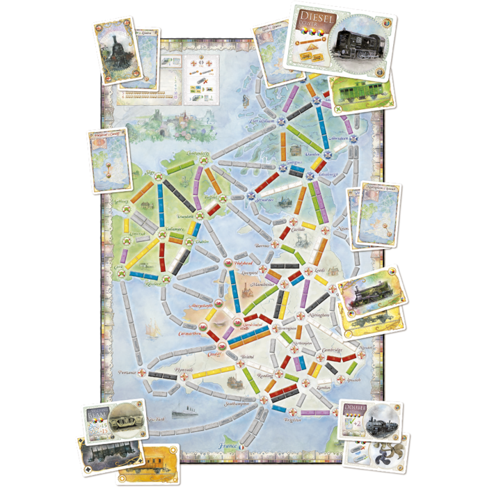 Ticket to Ride: United Kingdom & Pennsylvania