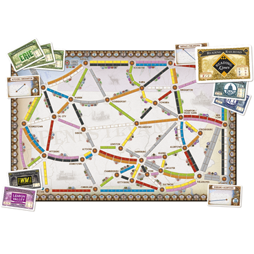 Ticket to Ride: United Kingdom & Pennsylvania