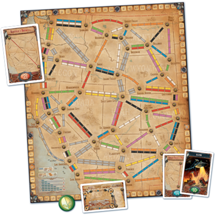 Ticket to Ride: France & Old West