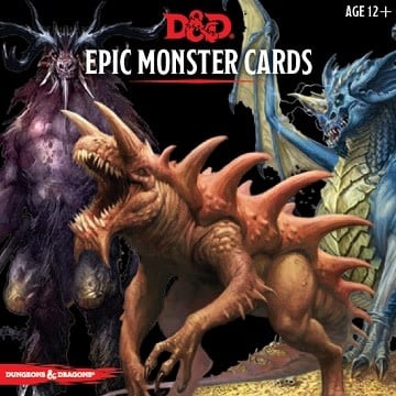 Dungeons & Dragons 5E: Epic Monster Cards