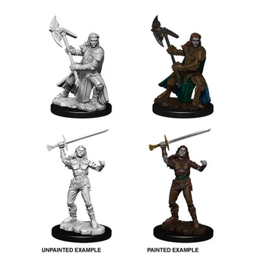 Nolzur's Marvelous Miniatures: Half-Orc Fighter Female