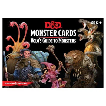 Dungeons & Dragons 5E: Monster Cards - Volo's Guide to Monsters