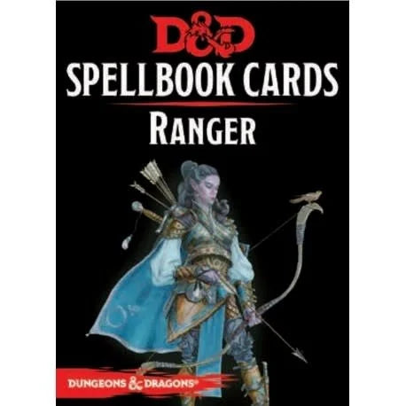 Dungeons & Dragons 5E: Ranger Spellbook Cards